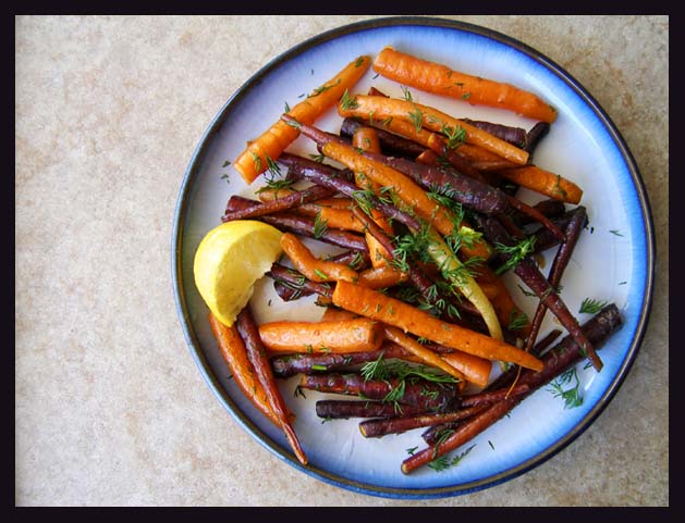 lemon dill carrots